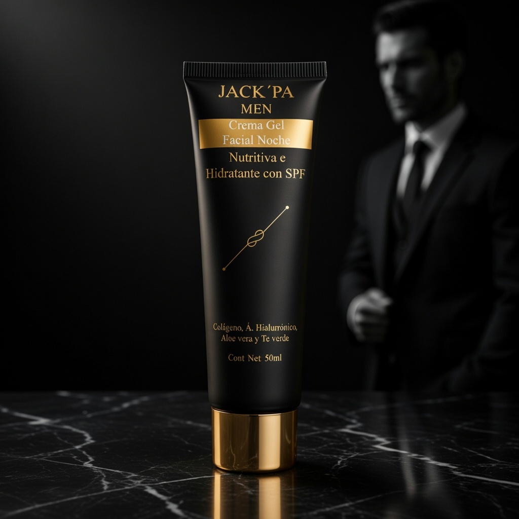 crema para hombre cuidado facial masculino jackpa cosmetics crema hidratante para rostro
